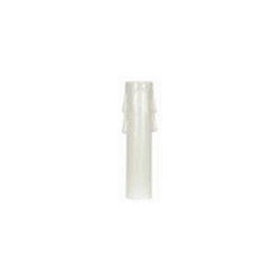 Satco 2-1/2" Candelabra Drip Cover in Ivory