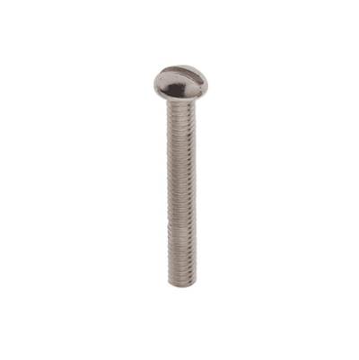 Satco Round Head Screw - 1 1/4" - 8/32 in Zinc Plated