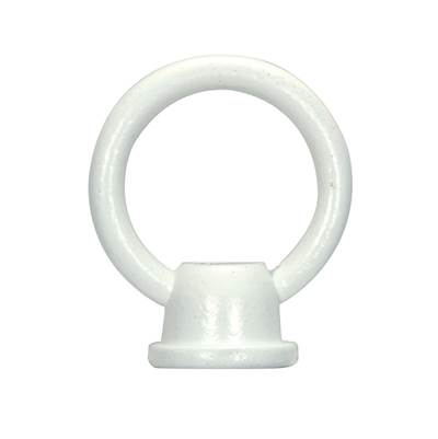 Satco Die Cast Loop - 1-1/2" - 1/8 in White