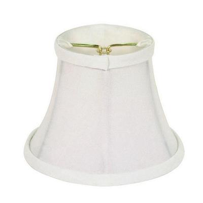 Satco Shade - Shantung 3 x 5 x 4-1/4 in White
