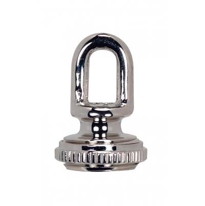 Satco 1/4 IP Cast Brass Screw in Polished Nickel