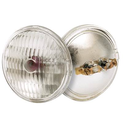 Satco 150W PAR46 Very Narrow Spot Halogen Bulb - 32V in Clear