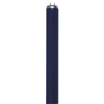 Satco 15 Watt T8 Black Light Fluorescent Tube - 365NM in Blue