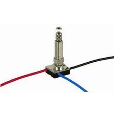 Satco 3-Way Rotary Switch 1-1/8" in Nickel Plated