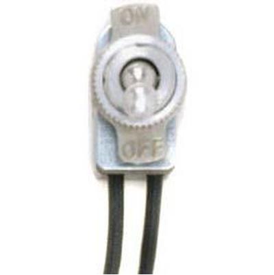 Satco Brass On-Off Toggle Switch in Brass Plated