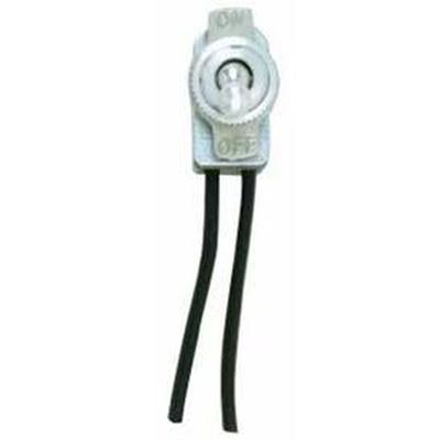 Satco On/Off Toggle Switch in Nickel Plated