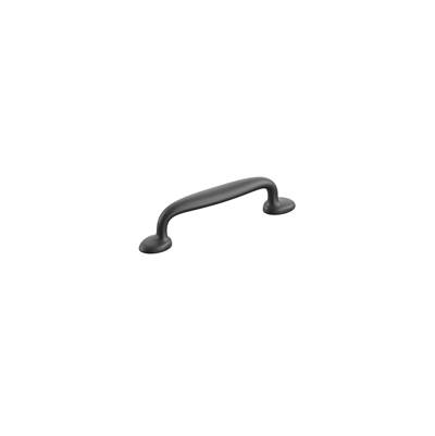 Schaub and Company Avenue Cabinet Pull - 4" C-C in Matte Black