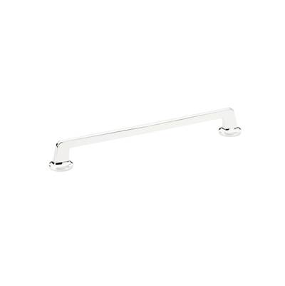 Schaub and Company Northport Cabinet Pull - Round Bases - 10" C-C in Polished Chrome