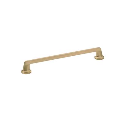 Schaub And Company Northport Cabinet Pull - Round Bases - 10" C-C in Brushed Bronze