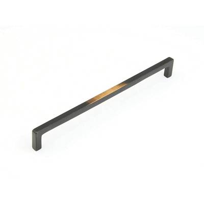 Schaub and Company Vinci Appliance Pull - 12'' C-C - Cast Bronze in Antique Bronze