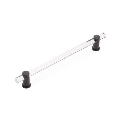 Schaub And Company Lumiere Appliance Pull - 12'' CC - Clear Acrylic in Oil Rubbed Bronze