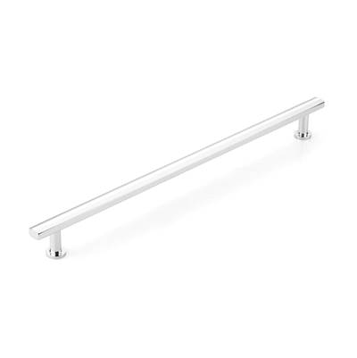 Schaub and Company Heathrow Appliance Pull - 18" CC in Polished Chrome