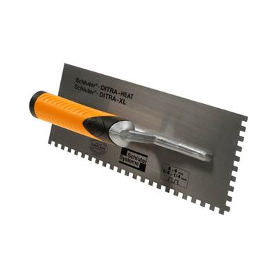 Schluter Ditra-Heat-XL Trowel - 1/4'' X 1/4'' Square Notch