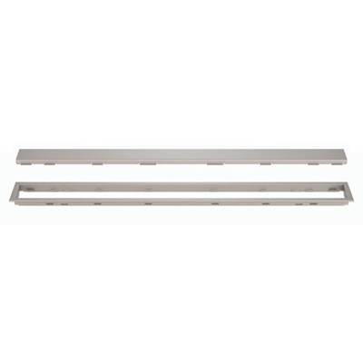 Schluter Kerdi-Line 3/4" Frame 48" Solid Grate Tssg in Stone Grey