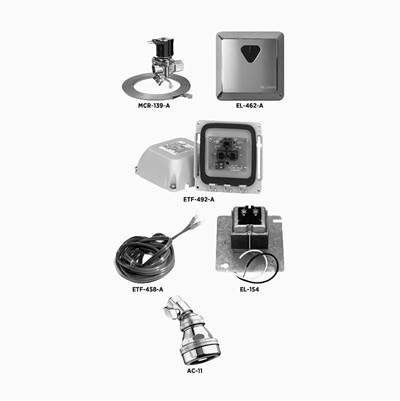Sloan MCR215 Wall Mount Shower System with AC11