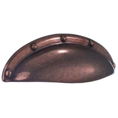 Smedbo Beslagsboden Cup Pull in Antique Copper