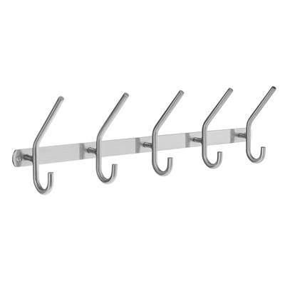 Smedbo Rack - 5 Hook in Brushed Stainless Steel