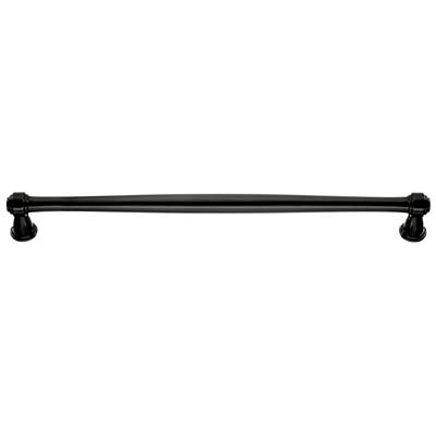 Smedbo Cabinet Pull 10" in Black