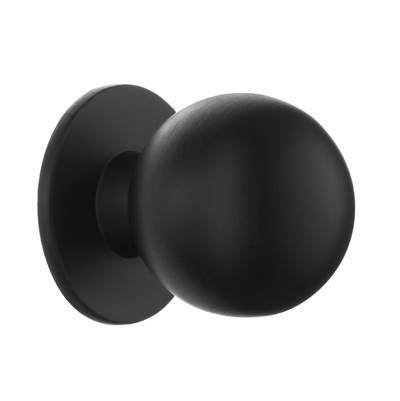 Smedbo Beslagsboden Cabinet Knob in Black