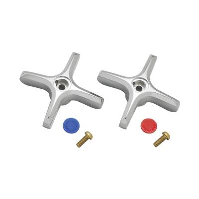 Speakman Commander Cross Handle Set in Polished Chrome