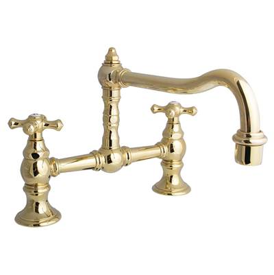 Speakman Proper High Rise Kitchen Faucet - 1.75 GPM in Polished Brass