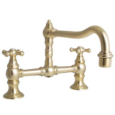 Speakman Proper High Rise Kitchen Faucet - 1.75 GPM in Satin Brass