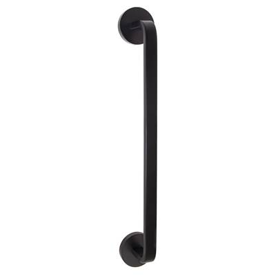 Speakman Vector Vertical Bar for Glass Shower Door - 14" in Matte Black