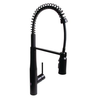 Speakman Neo Sensor Spring Kitchen Faucet - 1.80 GPM in Matte Black