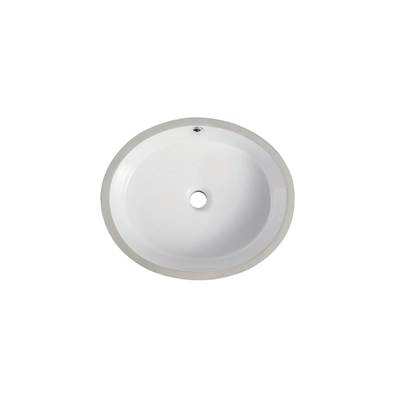 Speakman Westmere Oval Undermount Drop-In Bathroom Sink - Center Drain in Vitreous China