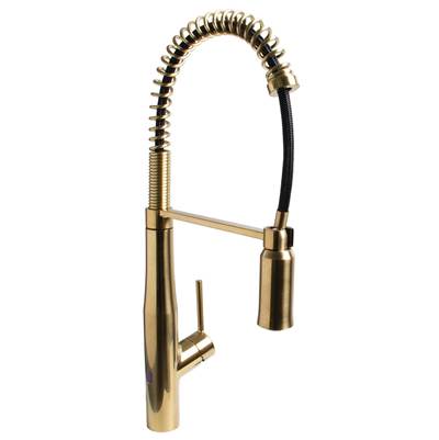 Speakman Neo Sensor Spring Kitchen Faucet - 1.8 GPM in Brushed Bronze