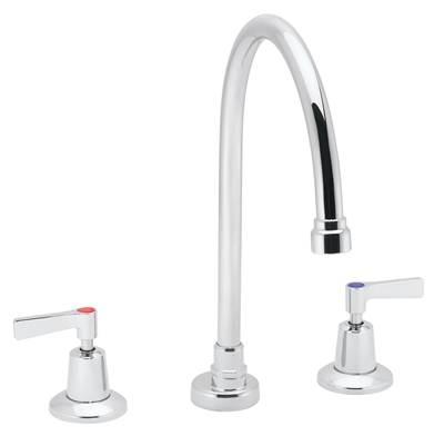 Speakman Commander 8 in. Gooseneck Widespread Bathroom Sink Faucet - 0.5 GPM in Polished Chrome