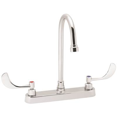 Speakman Commander 8 in. Deck Bathroom Sink Faucet - 0.5 GPM in Polished Chrome