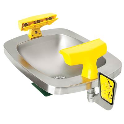 Speakman Select Series Eye and Face Wash - Wall Mount in Stainless Steel