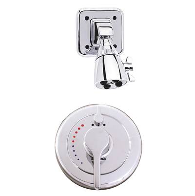 Speakman Sentinel Mark II Diverter Trim and Vandal Resistant Shower Combination - 2.5 GPM in Polished Chrome (Valve Not Included)