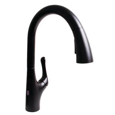Speakman Chelsea Sensor Pull Down Kitchen Faucet - 1.8 GPM in Matte Black