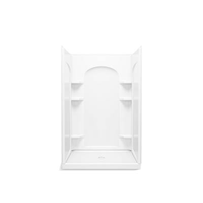 Sterling Plumbing Ensemble® 48" Curve Shower Enclosure in White