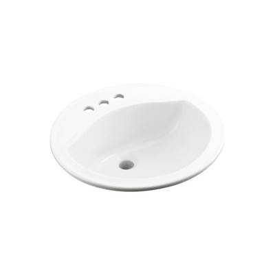 Sterling Plumbing Modesto® Drop-In Bathroom Sink in White