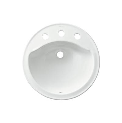 Sterling Plumbing Modesto® Drop-In Bathroom Sink in White