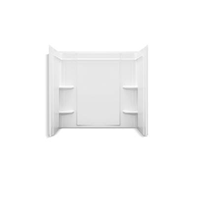 Sterling Plumbing Ensemble® Medley 60" x 30" Bath/Shower Wall Set in White