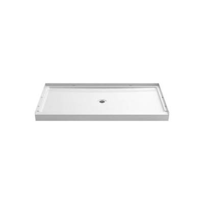 Sterling Plumbing Guard+ Shower Base - 60" x 34" in White