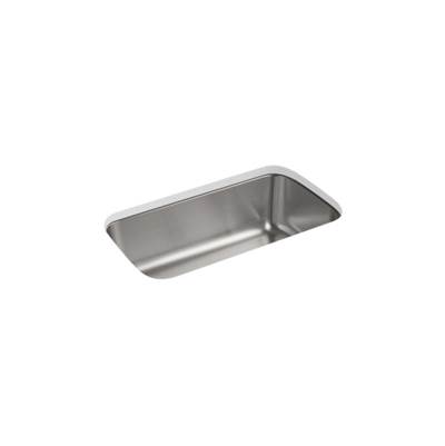 Sterling Plumbing McAllister 31-7/8" x 18-1/16" x 9-5/16" - Single-Bowl Undermount Kitchen Sink in Stainless Steel