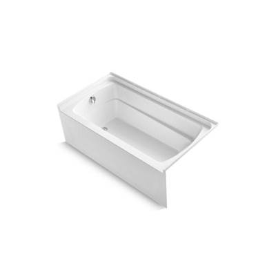 Sterling Plumbing Ensemble® 60-1/4" x 32" Alcove Soaking Tub - Left-Hand Drain in White