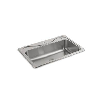 Sterling Plumbing Southhaven Single-Bowl Kitchen Sink - 33" x 22" x 8"