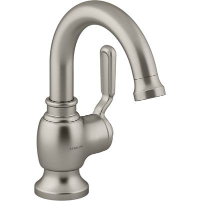 Sterling Plumbing Ludington® Single Hole Bathroom Faucet - One Handle in Vibrant Brushed Nickel