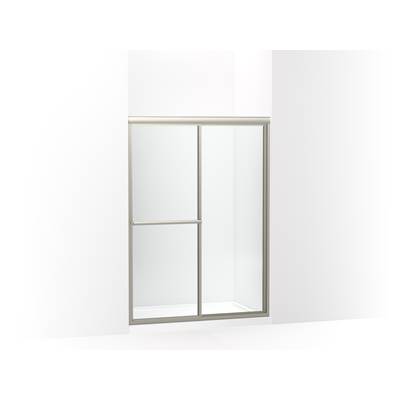 Sterling Plumbing Deluxe Sliding Shower Door - 65-1/2" H - 1/8" Glass