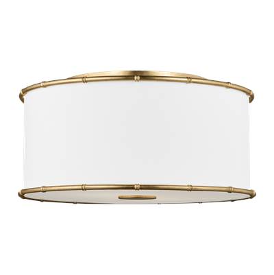 Visual Comfort Studio Collection Aldric Medium Flush Mount in Gild