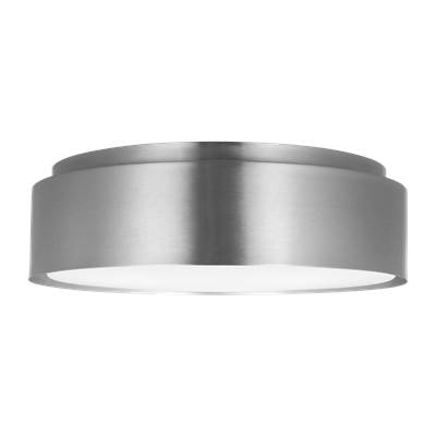 Visual Comfort Studio Collection Dartmore Large Flush Mount in Brushed Nickel