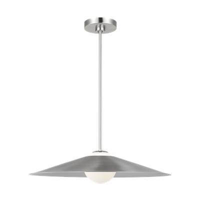 Visual Comfort Studio Collection Astra Medium Pendant in Brushed Nickel