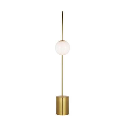 Visual Comfort Studio Collection Noemie Extra Large Floor Lamp in Burnished Brass