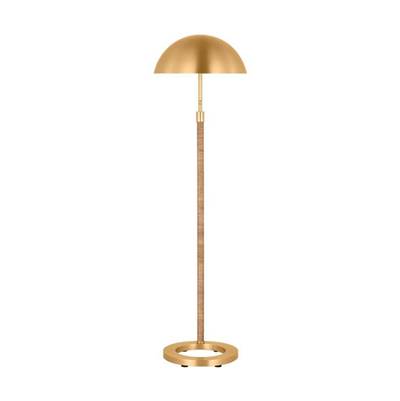 Visual Comfort Studio Collection Balleroy Medium Floor Lamp in Burnished Brass